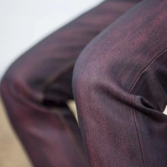 Gustin Japan Red Fire Selvedge Denim Jeans - Picture 3 of 12